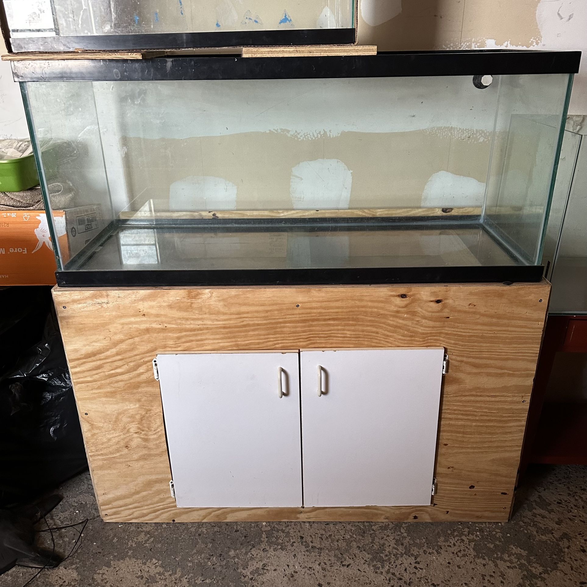 75 Gallon Aquarium Terrarium Turtle Fish Tank With Built Stand