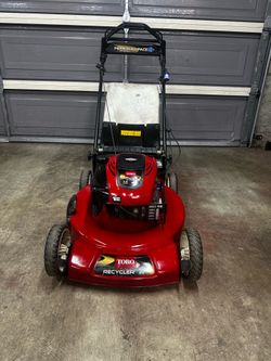 Toro mower lawnmower self propelled