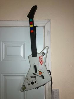 Guitar hero guitar Xbox 360 wired