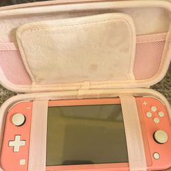 Nintendo Switch Lite Coral Pick Up Only 