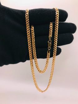 10k SOLID CUBAN LINK CHAIN