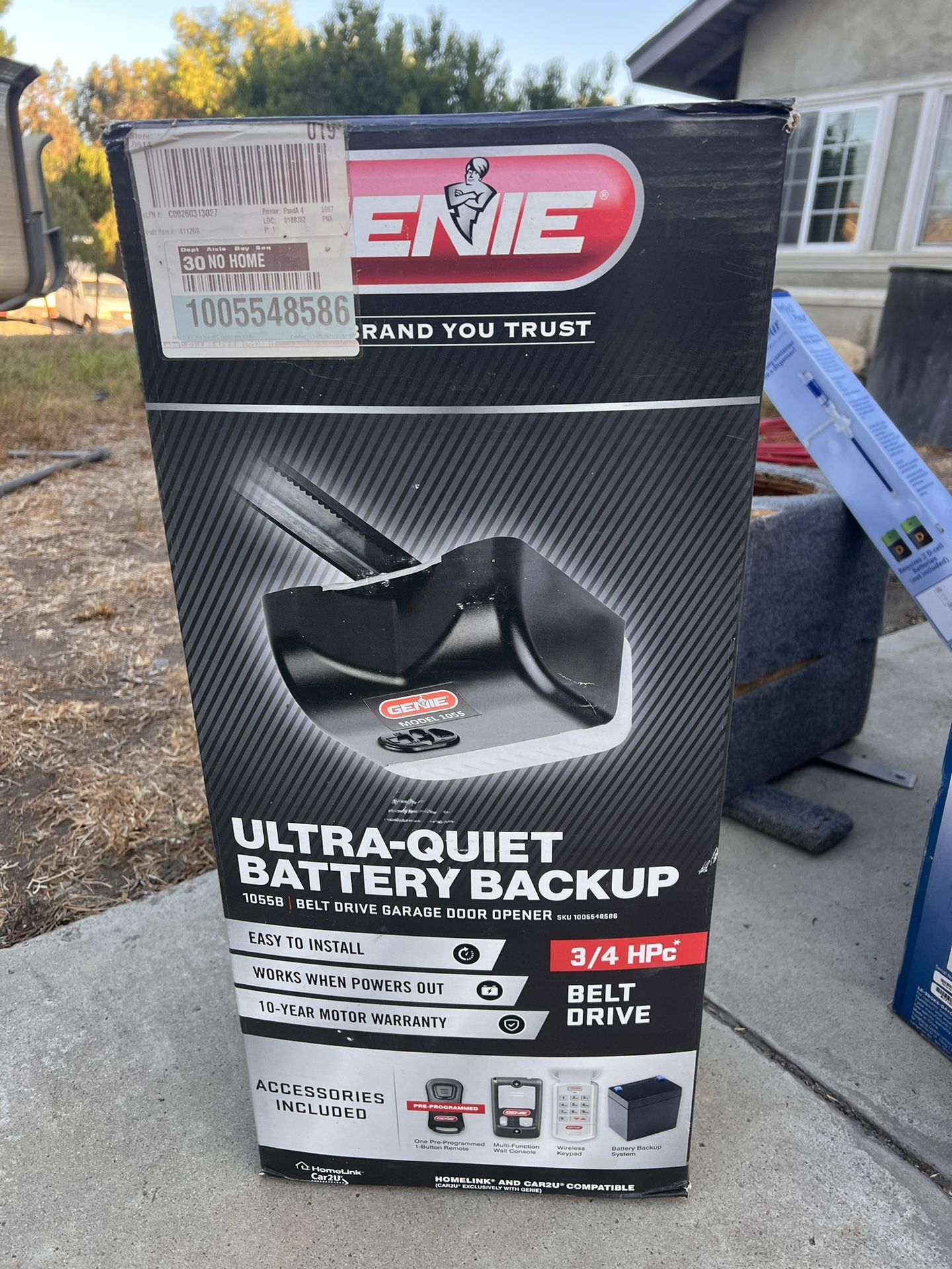 Brand New Genie Garage Door Opener
