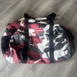 Supreme Duffle Bag With Tag