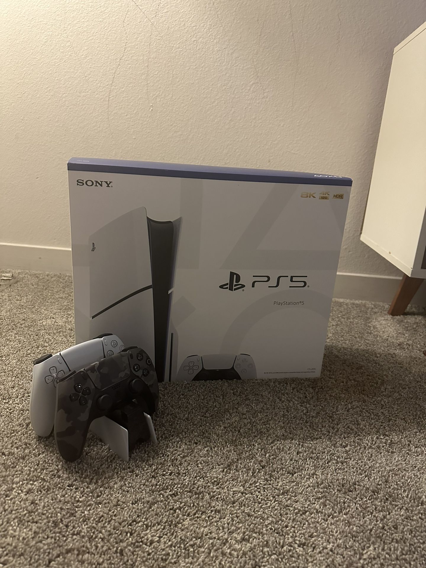 Ps5 Slim Disc With 2 Controller