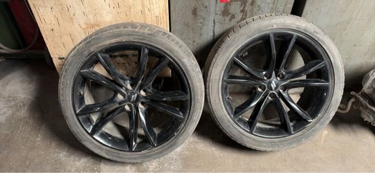 Dodge Charger OEM 20" Gloss Black Wheels (Pair) 20x8 5x115 Mopar