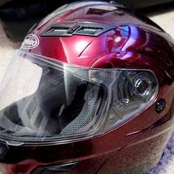 Deep Wine Red GMax Unisex Motorcycle Helmet XL