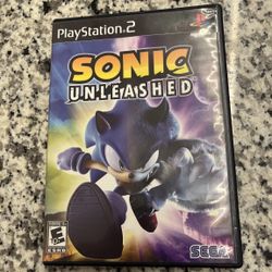 Sonic Unleashed (Sony PlayStation 2 PS2, 2008) Complete w/ Manual