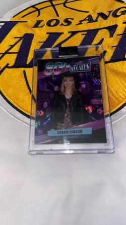 Debbie Gibson Wild Card Decades 80s Trading Card