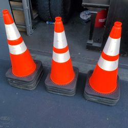 Traffic Cones, Reflective 28"