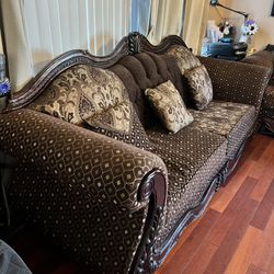 Sofa Set Couches European Style Sectional Love Seat 
