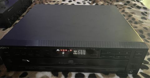Sony 5-Disc CD Changer Player Proton 550 Stereo Amplifier 💿 Sony 5-Disc Automatic CD Changer NOT FREE SEND ME OFFERS