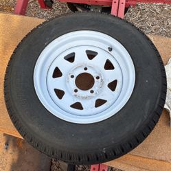 St205/75d14 Tire And Rim