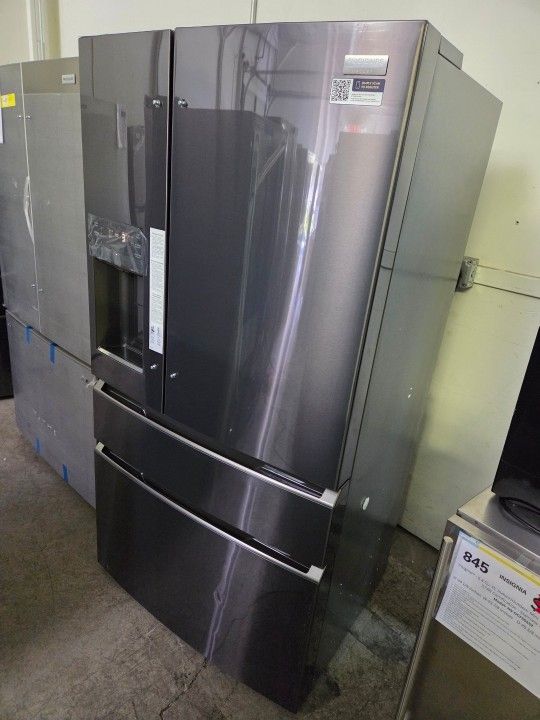 Frigidaire Gallery 36 In Smudge Proof Black Stainless Steel
