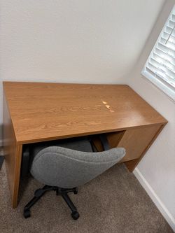 Oak Wood Writing Desk
