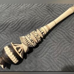 Authentic Artisanal Mexican Molinillo Hot Chocolate Frother (Large "14"