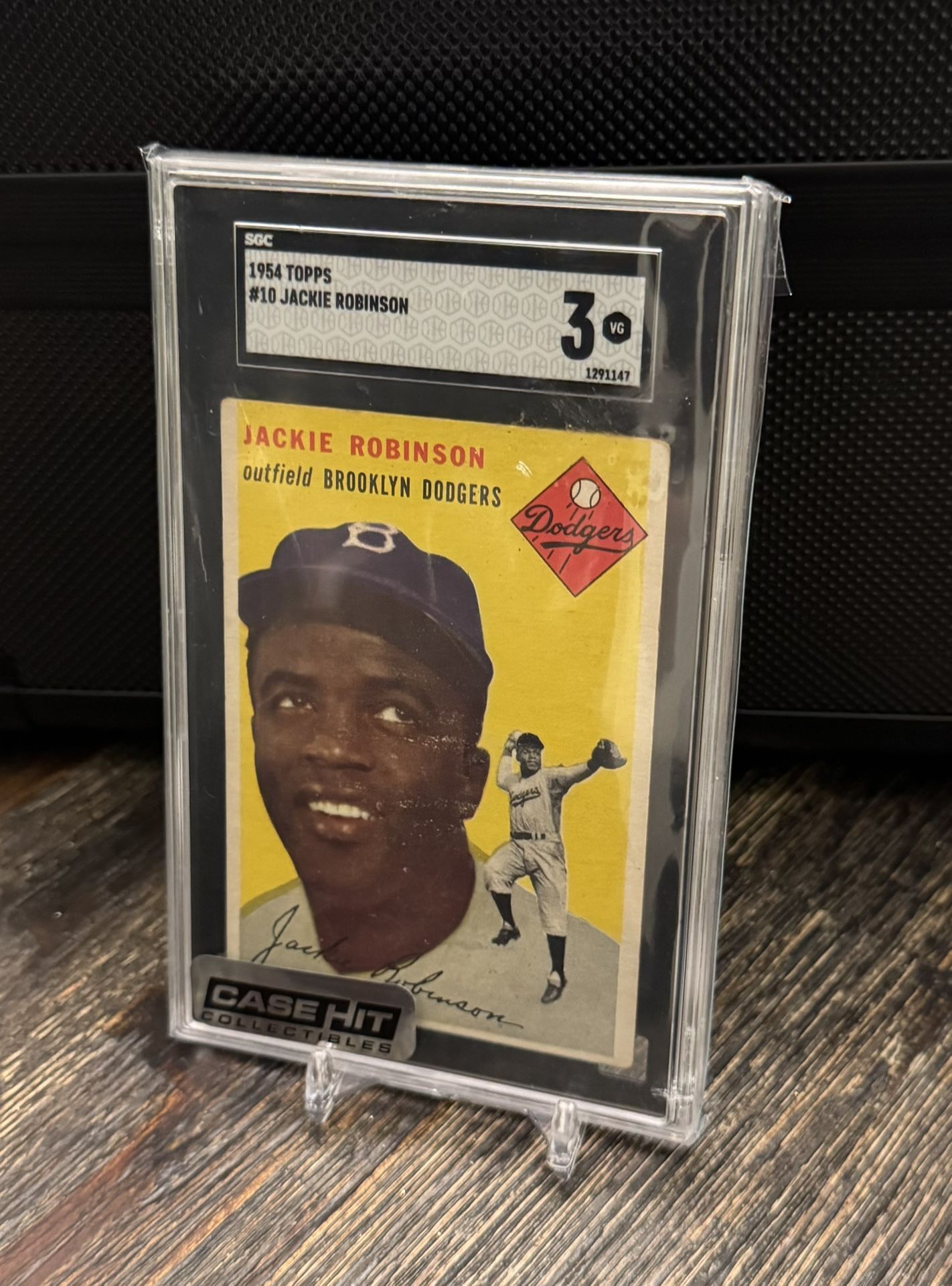 1954 Topps Jackie Robinson SGC 3