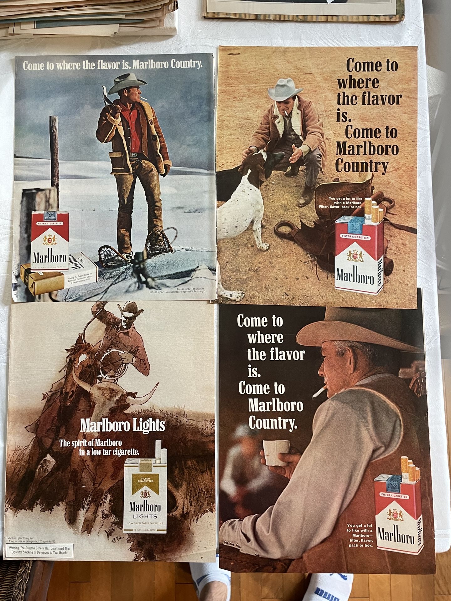 32 Vintage Marlboro Ads