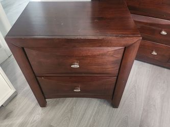 Dresser and two night tables