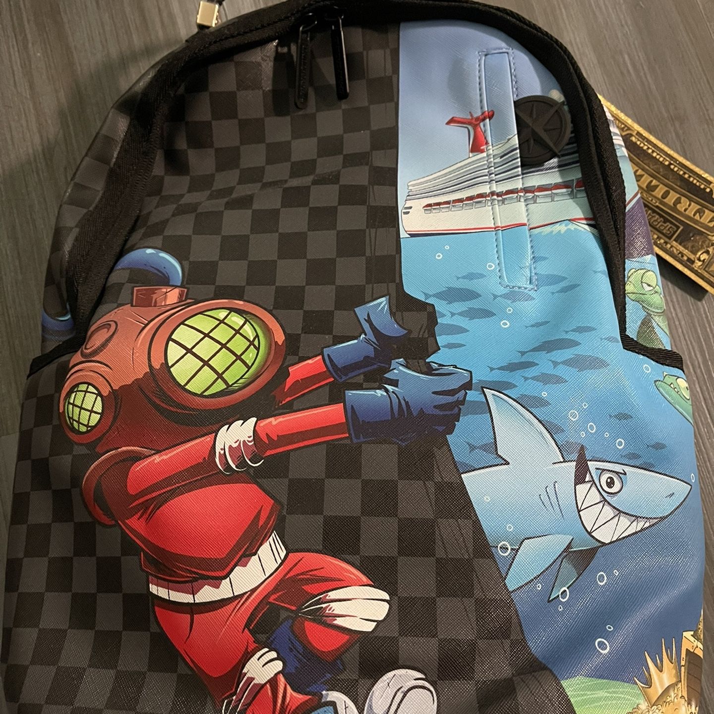 Sprayground Carnival Backpack Carnival Spray Ground Backpack | TikTok main image 3
