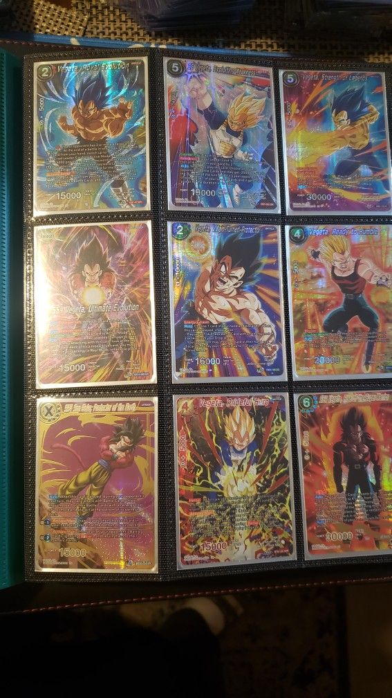 Dragonball Z Super ALL Foil Bulk Lot ~550 Cards