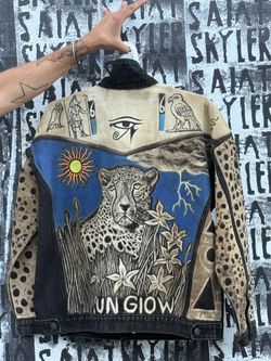 Women’s Jean Jacket hand crafted