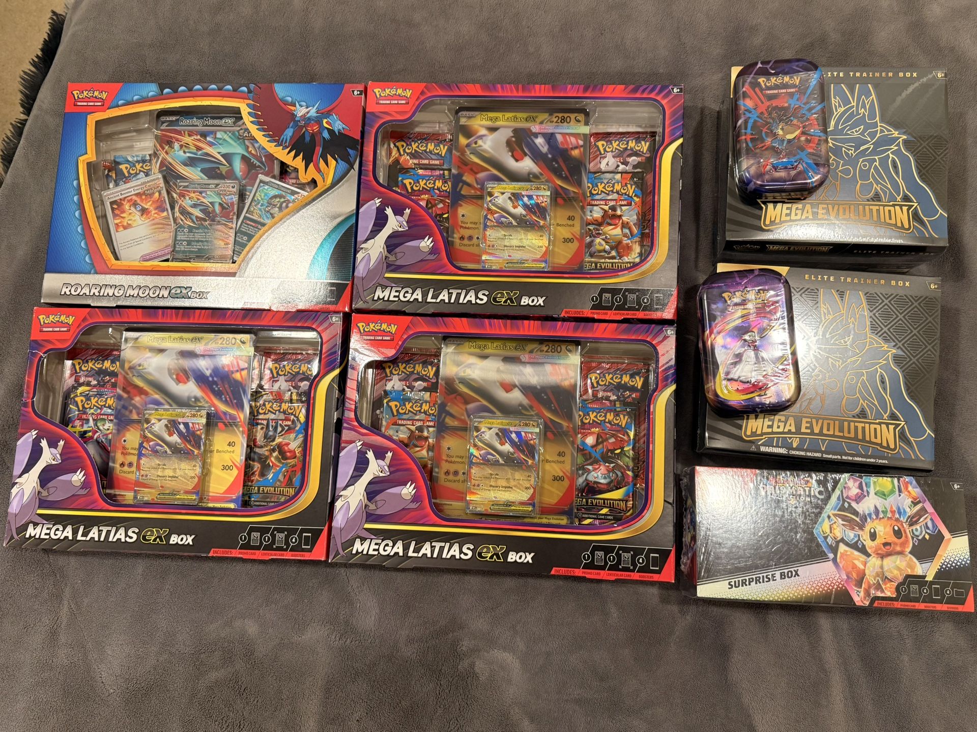 Pokemon Cards Sealed (Latias, ETB, Tins, Surprise Box)