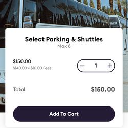 Coachella shuttle Ticket