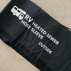 RV 15 ft Heated Sewer Hose Sleeve for RV Winter Conditions (Just Sleeve)