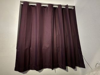 Eclipse purple curtains 