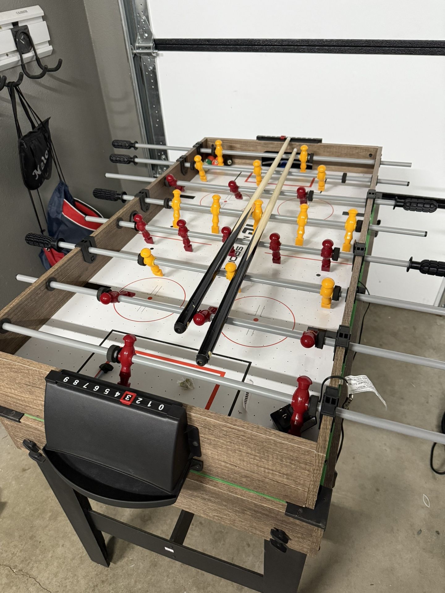 Foosball And Pool Table