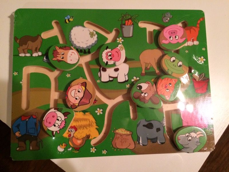 PLAYTIVE JR FARM ANIMAL MAZE BRAND NEW. Never open