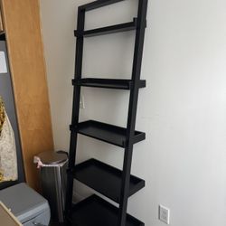 Ladder Shelf.  25 Inches Wide, 78 Inches Tall