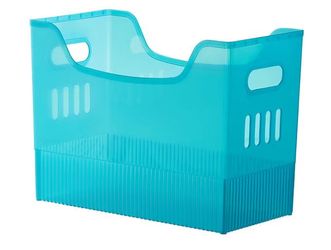 2 multi purpose bins. Toy storage. File storage. Office organization. Container store.