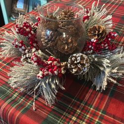 Christmas Decor Candle Holder 