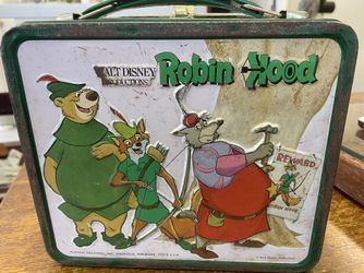 Aladdin Industries 1970s Robin Hood Metal Lunch Box