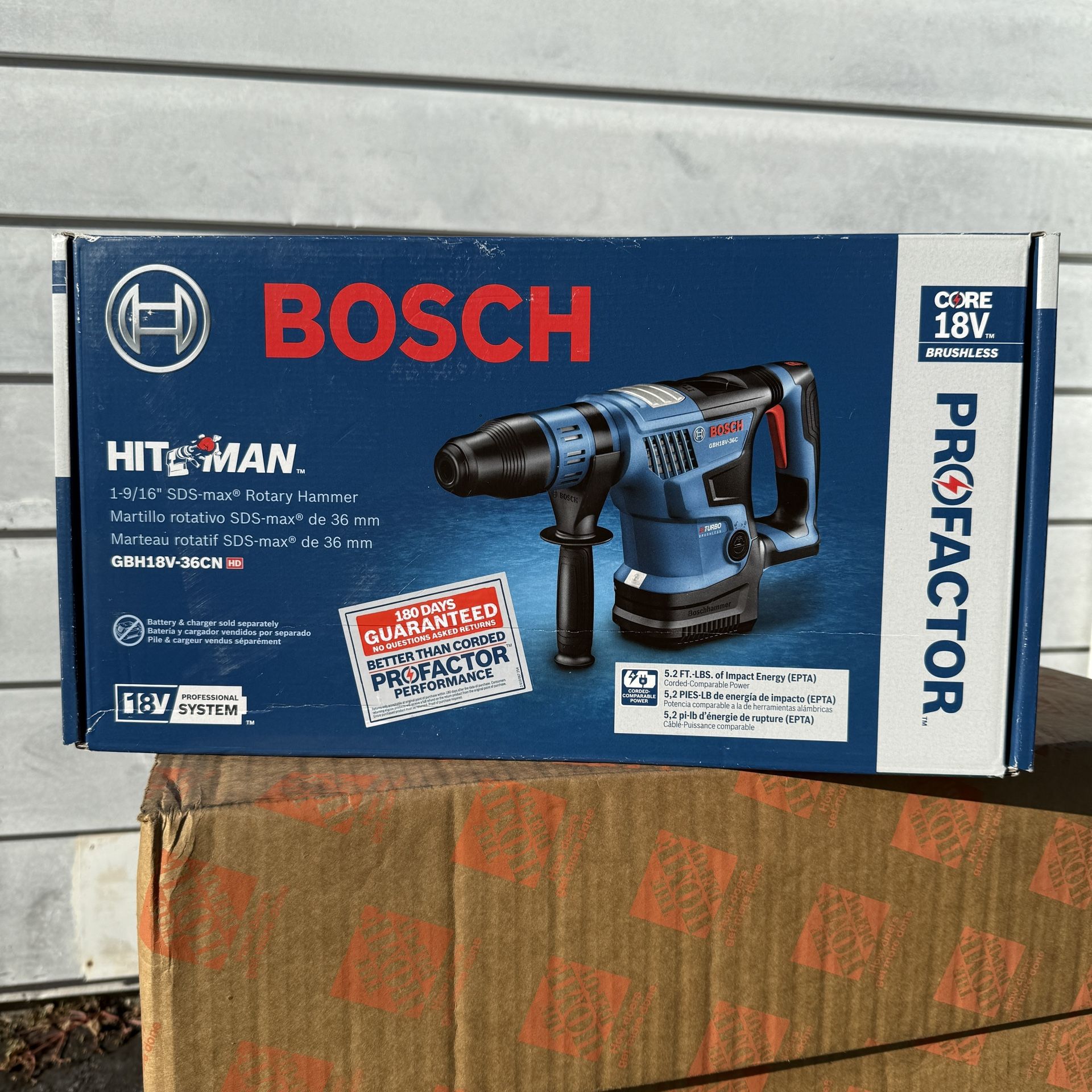 Bosch PROFACTOR 18-volt 8-Amp Rotary Hammer Drill