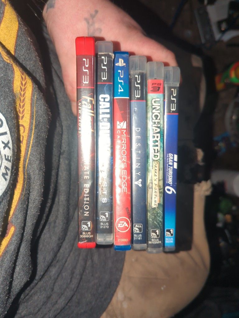 Xbox 360 And PS3 Games