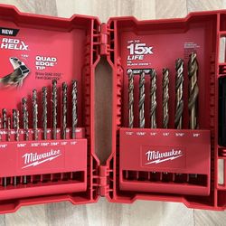 Milwaukee Cobalt Drill Bits 15pc