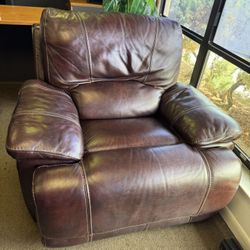 Leather Recliner 