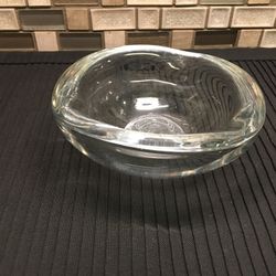 Orrefors crystal Ashtray 