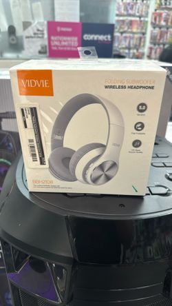 Folding Subwoofer Wireless Headphone White 