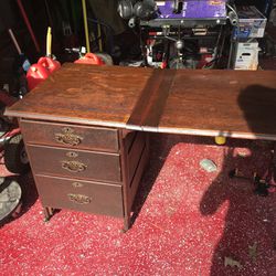 Antique Sewing Cabinet-table 