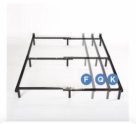 Zinus SBF-07-2 Compack Metal Bed Frame adjustable Full Queen King
