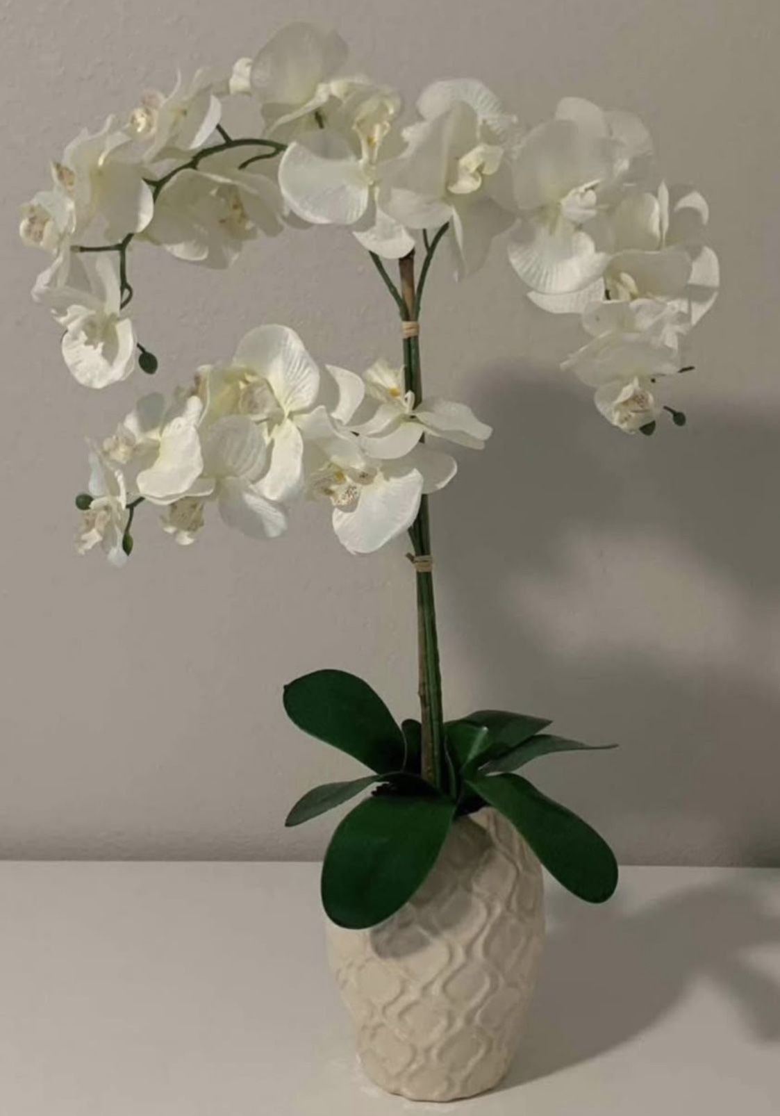 Decorative Fake Orchid Potted Plant