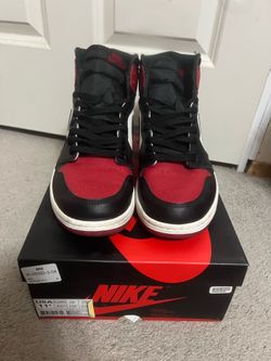 VNDS JORDAN 1 BRED TOE SIZE 11.5