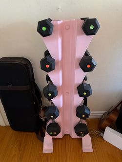 Weight Set and Stand