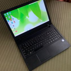 15.6"inch Intel Core i3 Lenovo Laptop, 1TB HDD, 4GB RAM, HDMI, Inbuilt Bluetooth, SD Card Reader, DVD📀 And a WebCam.