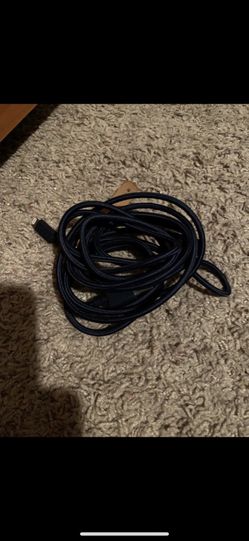 6 foot blue iPhone cord