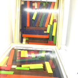 2 Quisenaire Math Rods