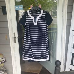 new nautical sport dress sz large and ex large 